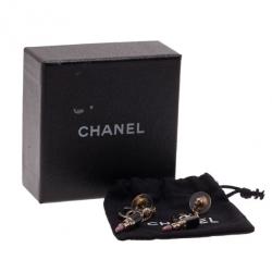 مملوكة مسبقًا Chanel CC Lipstick Earrings