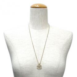 Pre Owned Chanel CC Logo Pendant Necklace