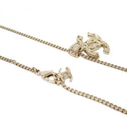 Pre Owned Chanel CC Logo Pendant Necklace