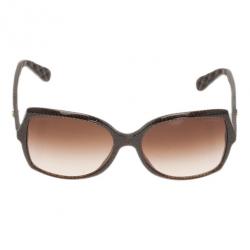 Pre Owned Chanel Brown 5245 Square Sunglasses
