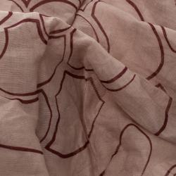 Pre Owned وشاح شانيل قطن دالاس مطبوع مربع