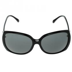 مملوكة مسبقًا نظارة شمسية شانيل 5216 سوداء مربعة