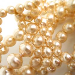 مملوكة مسبقًا Chanel Pearl Multistrand Lariat Necklace