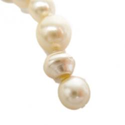 مملوكة مسبقًا Chanel Pearl Multistrand Lariat Necklace