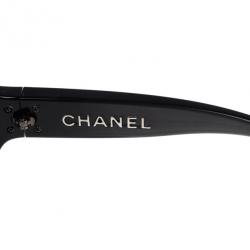 مملوكة مسبقًا Chanel Black Square Sunglasses