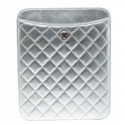 CHANEL+Caramel+Quilted+Leather+iPad+Tablet+Holder+Cover+Case+W%2Fbox+Authentic  for sale online