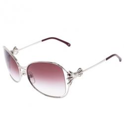 مملوكة مسبقًا Chanel Silver 4180 Square Sunglasses