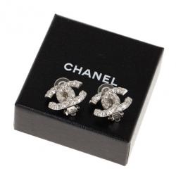 مملوكة مسبقًا Chanel CC Crystal Earrings