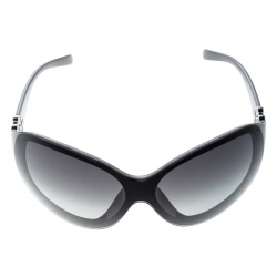 مملوكة مسبقًا نظارة شمسية شانيل شيلد زهور كاميليا 6032 متدرجة سوداء/ رمادية