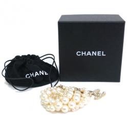 مملوكة مسبقًا Chanel Multi Strand Pearl Bracelet