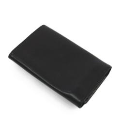 Pre Owned Chanel Black Leather CC 6 Key Case