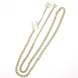Pre Owned Chanel CC Logo Necklace Belt