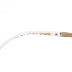 Pre Owned Chanel Silver 4185 Womens Aviators