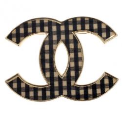 Pre Owned Chanel CC Brooch