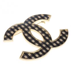 Pre Owned Chanel CC Brooch