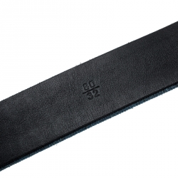 Pre Owned Chanel Blue Denim CC Buckle Belt 80CM