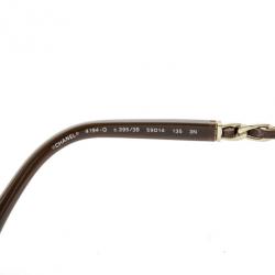 Pre Owned Chanel 4194-Q Chain Link Woman Aviators