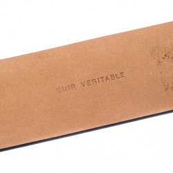 مملوكة مسبقًا Chanel Black Patent Leather Embellished Buckle Belt 80cm