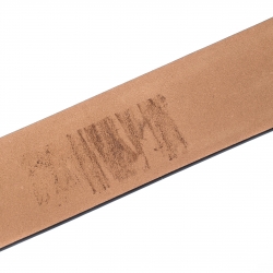 مملوكة مسبقًا Chanel Black Patent Leather Embellished Buckle Belt 80cm