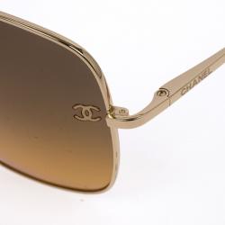Pre Owned Chanel Square Frame Woman Sunglasses
