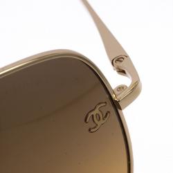 Pre Owned Chanel Square Frame Woman Sunglasses