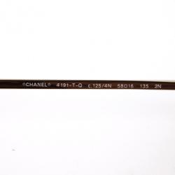 Pre Owned Chanel Square Frame Woman Sunglasses