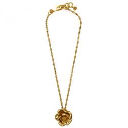 Pre Owned Chanel Vintage Camelia Necklace