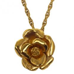 Pre Owned Chanel Vintage Camelia Necklace