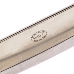 Pre Owned بروش شانيل حلية بار فضي اللون وصلات سلسلة