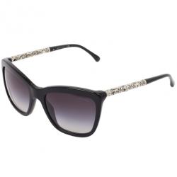 مملوكة مسبقًا Chanel Black 5268 Bijou Womens Sunglasses