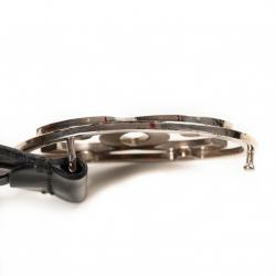 مملوكة مسبقًا Chanel Black Leather Cc Belt 100 Cm