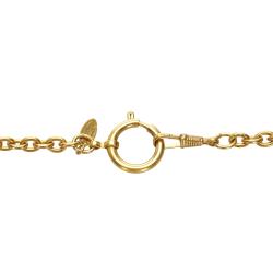 مملوكة مسبقًا Chanel Leo Lion Sun Medallion Gold Plated Metal Necklace