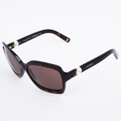 مملوكة مسبقًا Chanel Black Square 5141H Pearl Women Sunglasses