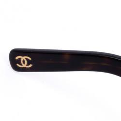 مملوكة مسبقًا Chanel Black Square 5141H Pearl Women Sunglasses
