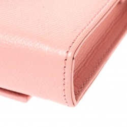 Pre Owned محقظة شانيل فينتدج سي سي فينتدج جلد وردي