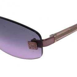 Chanel 4067 Purple Rimless Women Sunglasses