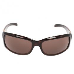 CHANEL White Rectangle Ombre Lens Silver Tone CC 6030 Sunglasses