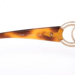 مملوكة مسبقًا Chanel Brown 'CC' Logo Sheild Womens Sunglasses