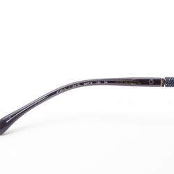 مملوكة مسبقًا Chanel Silver and Denim Aviator Sunglasses