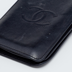 Pre Owned Chanel Black Leather CC Crossbody Phone Holder