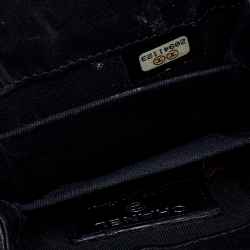 Pre Owned Chanel Black Leather CC Crossbody Phone Holder