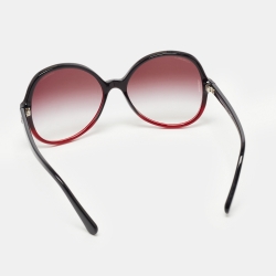 Chanel Ombre Burgundy 5351 Round Sunglasses