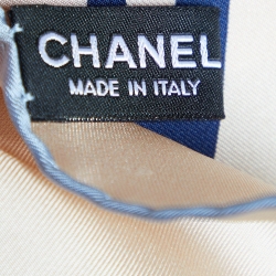 Chanel Beige Bags Printed Silk Square Scarf