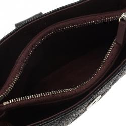 مملوكة مسبقًا حقيبة آي فون صغيرة شانيل جلد كافيار مبطن سوداء