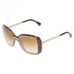 مملوكة مسبقًا Chanel Tortoise Frame 6044 Square Sunglasses
