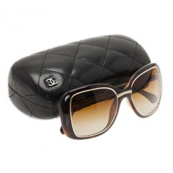 مملوكة مسبقًا Chanel Tortoise Frame 6044 Square Sunglasses