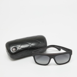 Chanel Matte Black Gradient 5333 CC Polarized Sunglasses