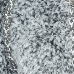 مملوكة مسبقًا Chanel Grey Fur Cropped Jacket S