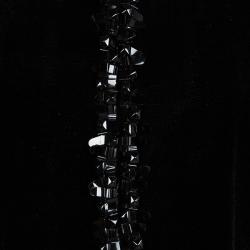 Pre Owned Chanel Black Velvet Trim Embellished Boucle Jacket XXL