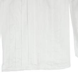 مملوكة مسبقًا Chanel White Long Sleeve Shirt S